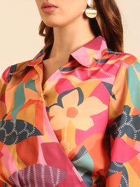 Top All Over Print-Multi - De Moza