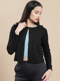 De Moza Women Casual Top Black
