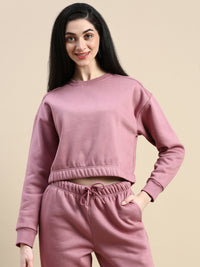 Sweatshirt-Pink - De Moza