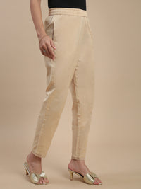 De Moza Women Cotton Lace Pants - De Moza