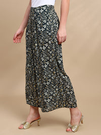 De Moza Women Festive Palazzo Grey - De Moza