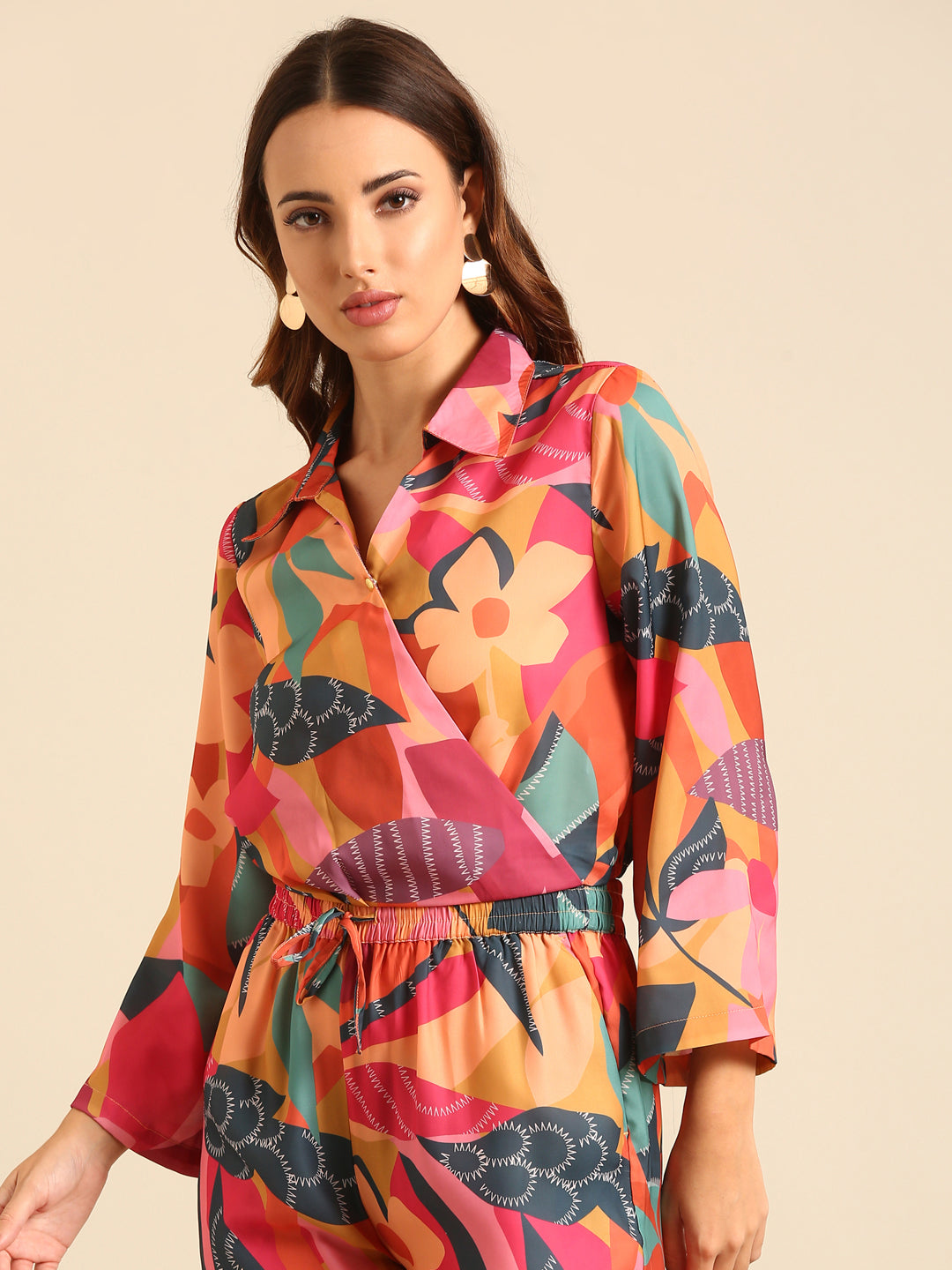 Top All Over Print-Multi - De Moza