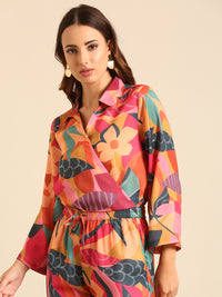 Top All Over Print-Multi - De Moza