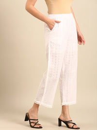 Casual Palazzo-White - De Moza