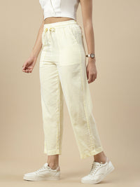 Casual Pant-Yellow