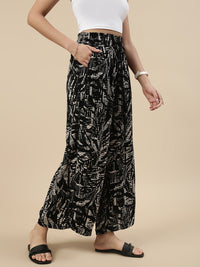 Co-ord Set (Top & Palazzo) - Black