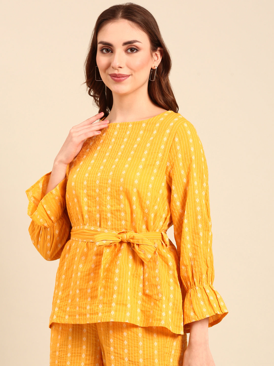 Tunic Top-Mustard - De Moza