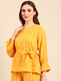 Tunic Top-Mustard - De Moza