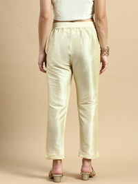 Women's Cigarette Pant Offwhite - De Moza