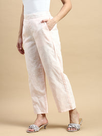 Palazzo Schiffli-Light Pink - De Moza