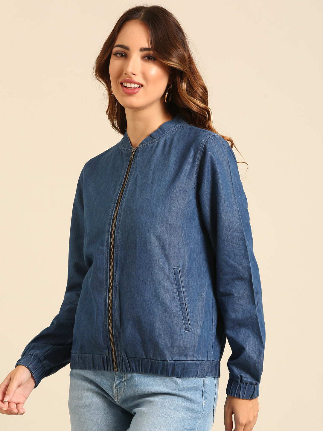 Jacket-Mid Wash - De Moza
