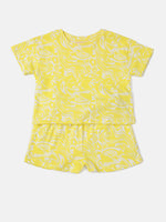 PIPIN Girls Co-ord Set Yellow