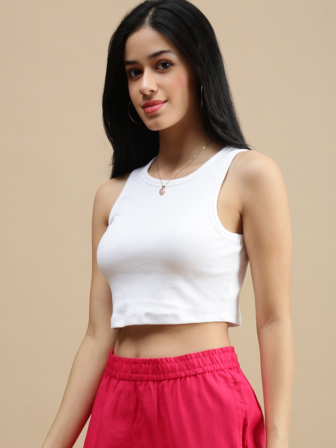 De Moza Women Casual Top White