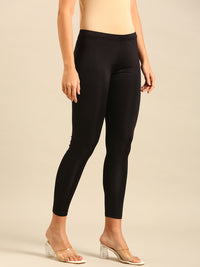 Shimmer Leggings-Black - De Moza