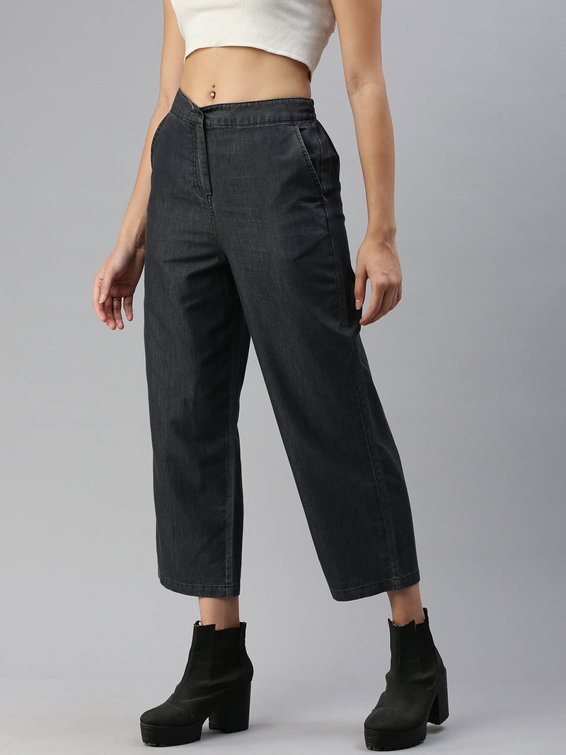 De Moza Women Palazzo Black