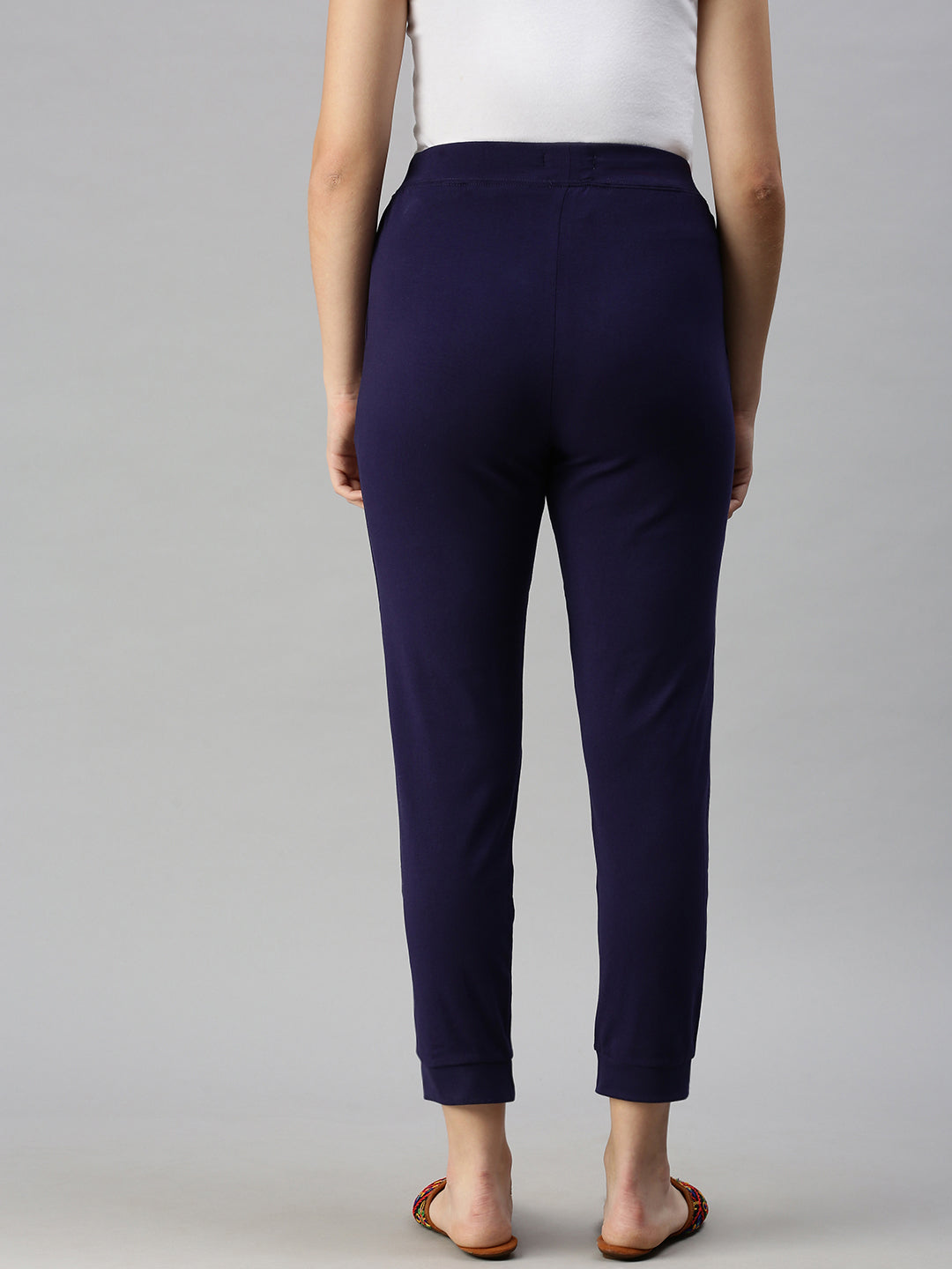 De Moza Women Athleisure Pants Navy Blue