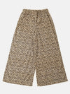 De Moza Girls Printed Palazzo Black