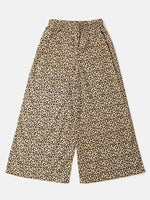De Moza Girls Printed Palazzo Black