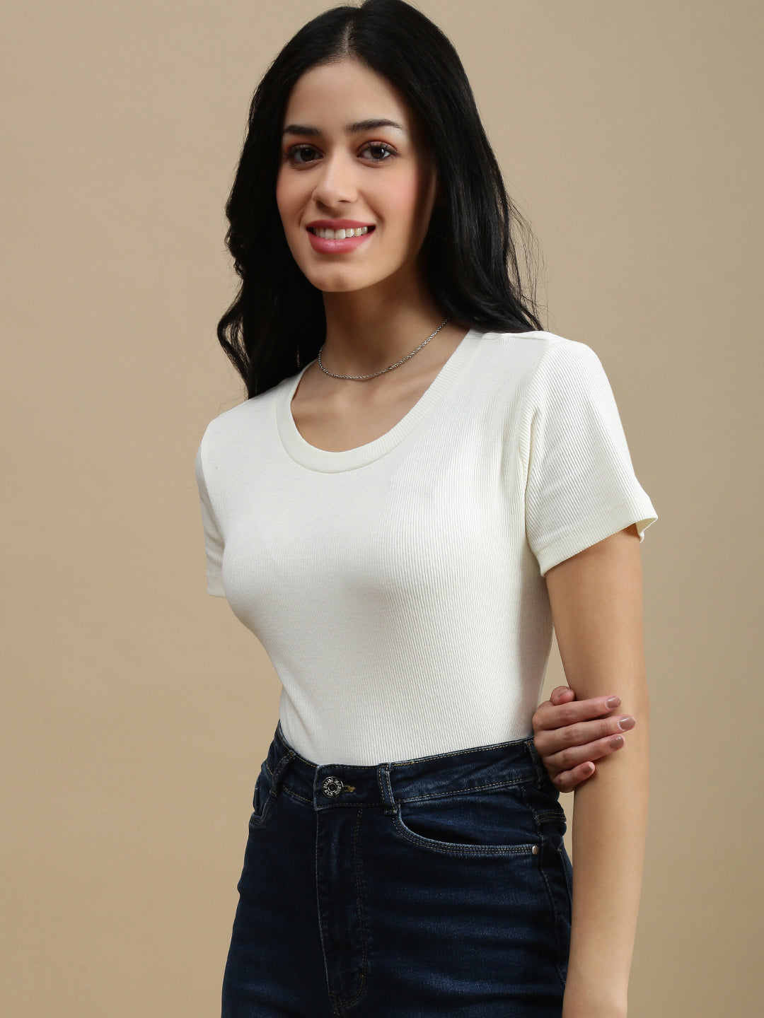 De Moza Women Casual Top Marsh Mallow