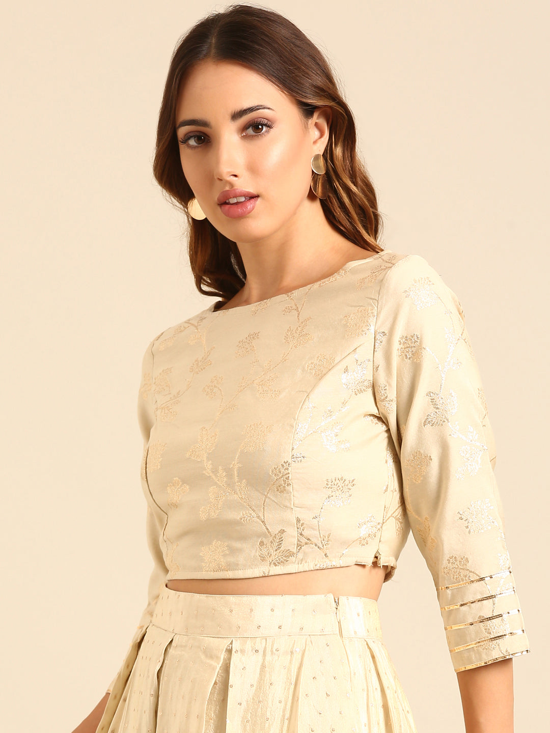 Blouse-Offwhite - De Moza