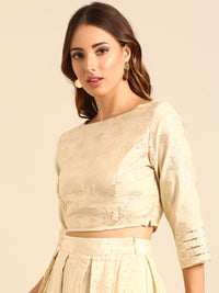 Blouse-Offwhite - De Moza