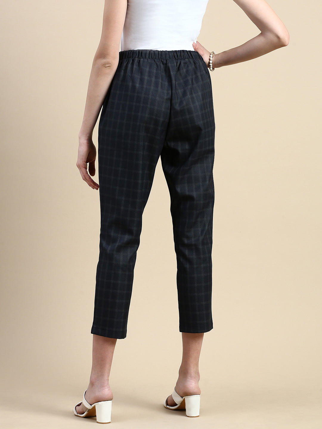 Formal Pants-Dark Navy Blue - De Moza