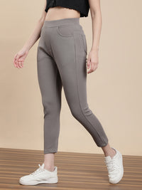 De Moza Women Casual Jegging Taupe