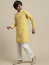 PIPIN Boys Kurta Yellow