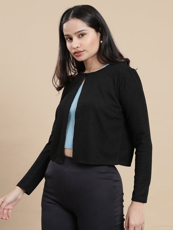 De Moza Women's Casual Top Black - De Moza