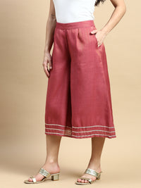 Culottes-Dark Pink - De Moza