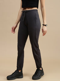 De Moza Women Casual Jogger Dark Grey