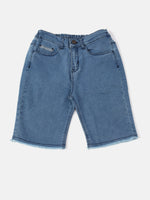 PIPIN Girls Denim Shorts Dark Blue
