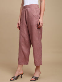 De Moza Women Casual Palazzo Maroon - De Moza