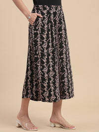 De Moza Women Casual Culottes Black - De Moza