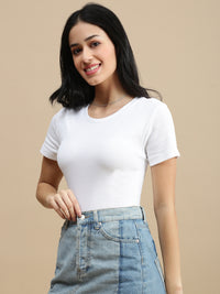 De Moza Women Casual Top White