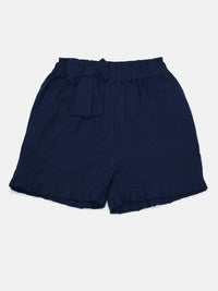 PIPIN Girls Shorts Navy Blue