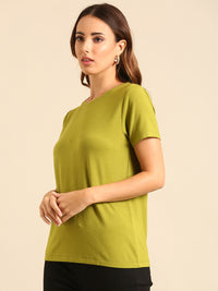 T-Shirt Regular Sleeve-Fern - De Moza