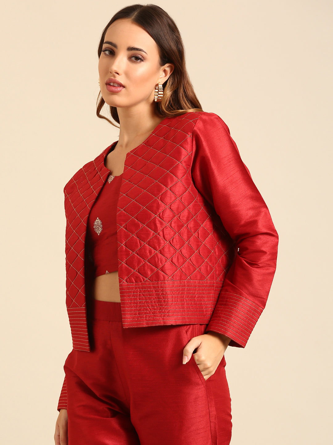 Jacket-Red - De Moza