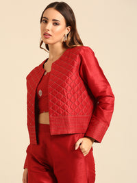 Jacket-Red - De Moza