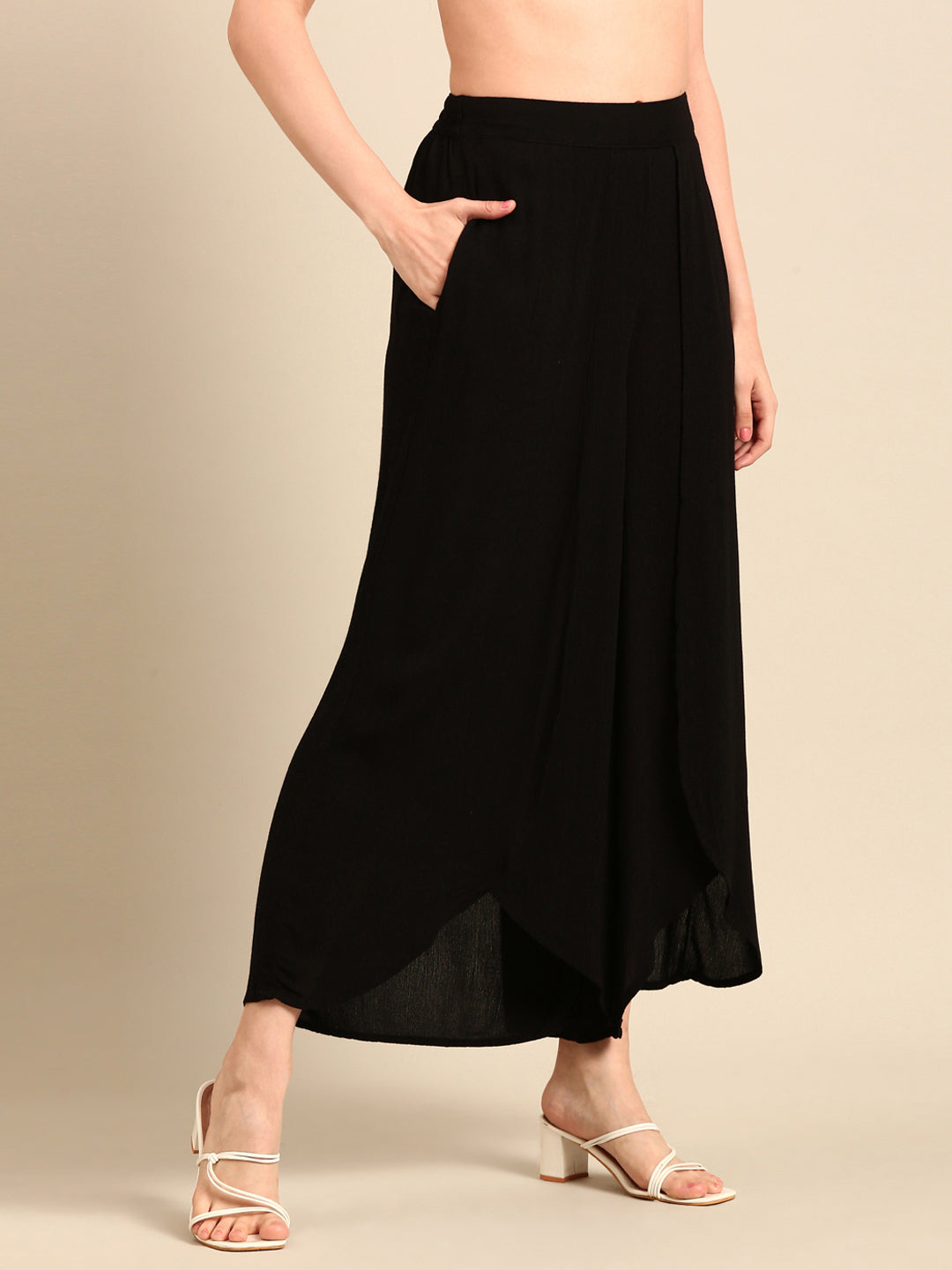 Tulip Pant-Black - De Moza