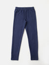 De Moza Girls Solid Jegging Navy Blue