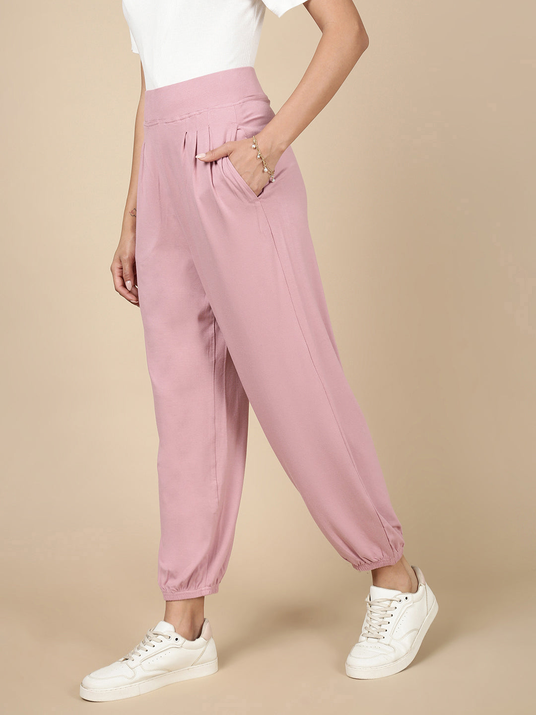 Casual Jogger-Cosmetic Pink