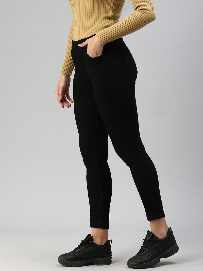 De Moza Women Jegging Black