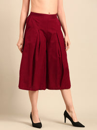 Culottes-Maroon - De Moza