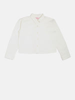 PIPIN Girls Shirt Cream