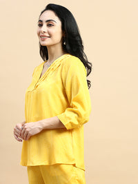 Tunic Top-Yellow - De Moza