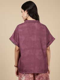 De Moza Women's Casual Top Dusty Pink - De Moza