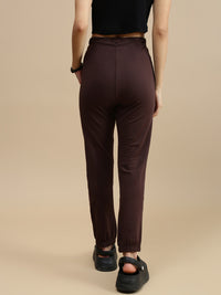 De Moza Women Casual Jogger Brown