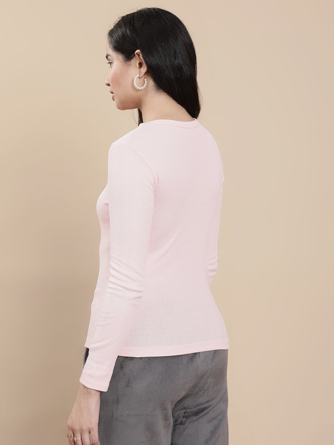 De Moza Women Casual Top Lotus Pink