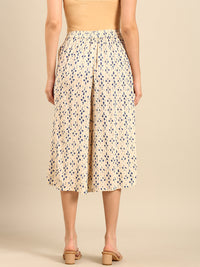 Printed Culottes-OffWhite - De Moza